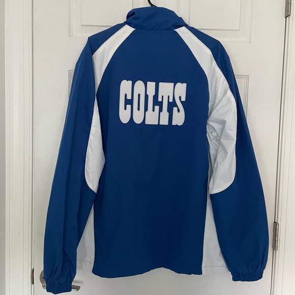 Indianapolis Colts NFL Full Zip Windbreaker - Picture 2 of 5